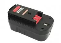 Аккумулятор для электроинструмента Black&Decker (p/n: 244760-00), 18В, 3000мАч, Li-ion