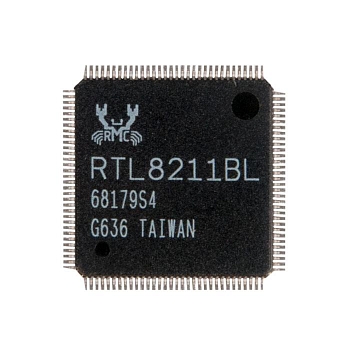 Сетевой контроллер RTL8211BL TQFP-100 с разбора